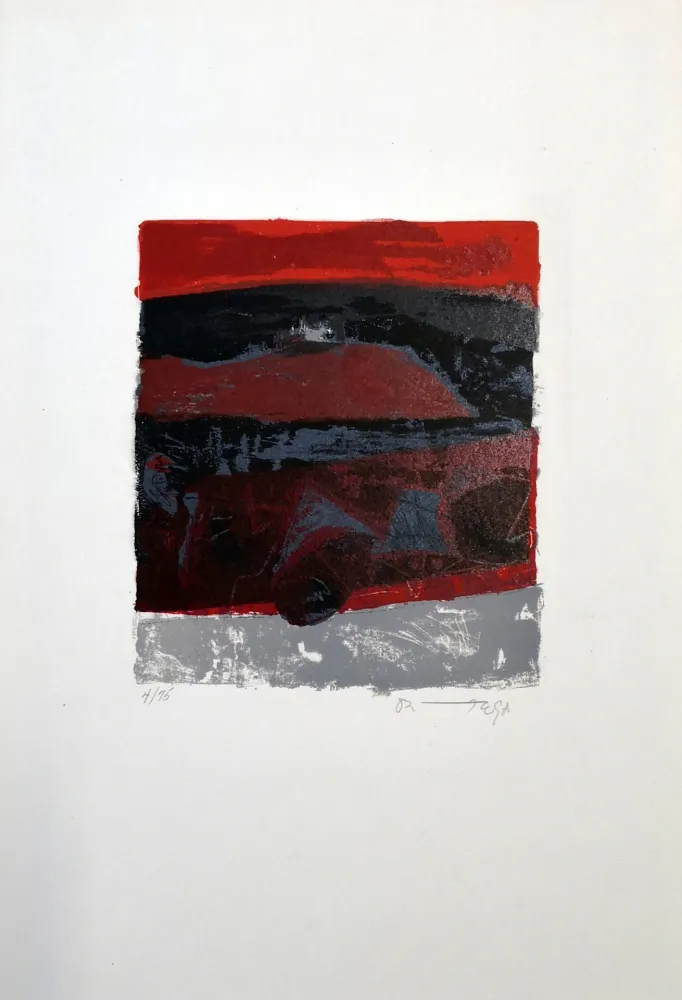 石版画 Ortega - Exodus