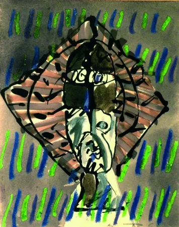 石版画 Ortega - Figura 