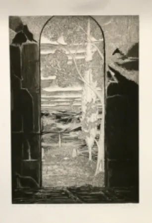 版画 Ortner - Tholos VI - Deuxième état