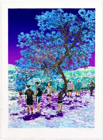 石版画 Orzelek - Sans titre