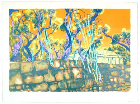 石版画 Orzelek - Wishing Trees