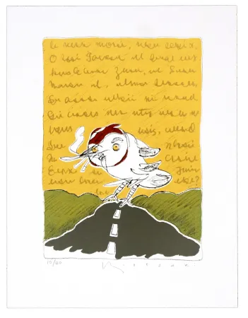 石版画 Otsuki - Sans titre