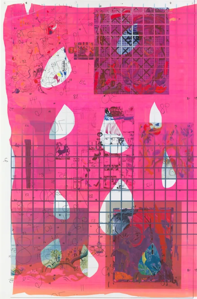 石版画 Owens - Untitled