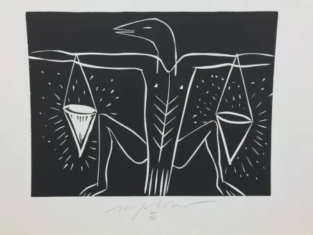 版画 Paladino - Bilancia