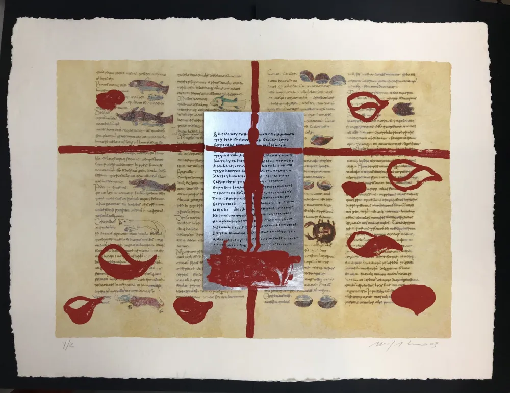 复数作品 Paladino - Complete folder with 8 works RABANUS MAURUS - De Universo 