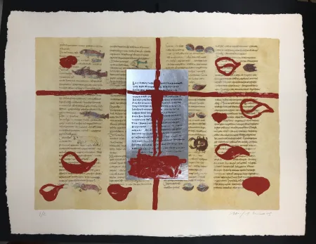 复数作品 Paladino - Complete folder with 8 works RABANUS MAURUS - De Universo 