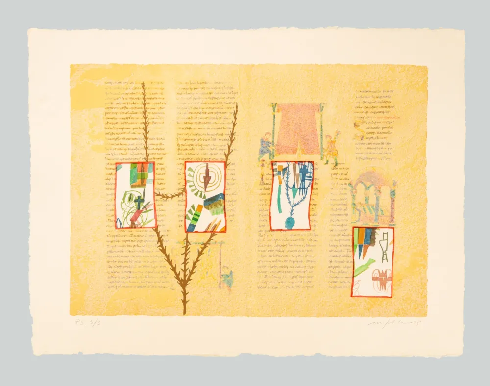 版画 Paladino - De universo 5 (Rabanus Maurus)