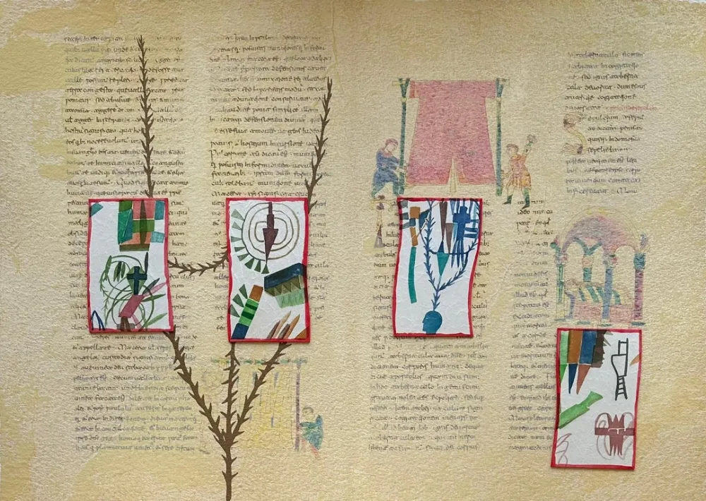 丝网印刷 Paladino - De Universo cinque 