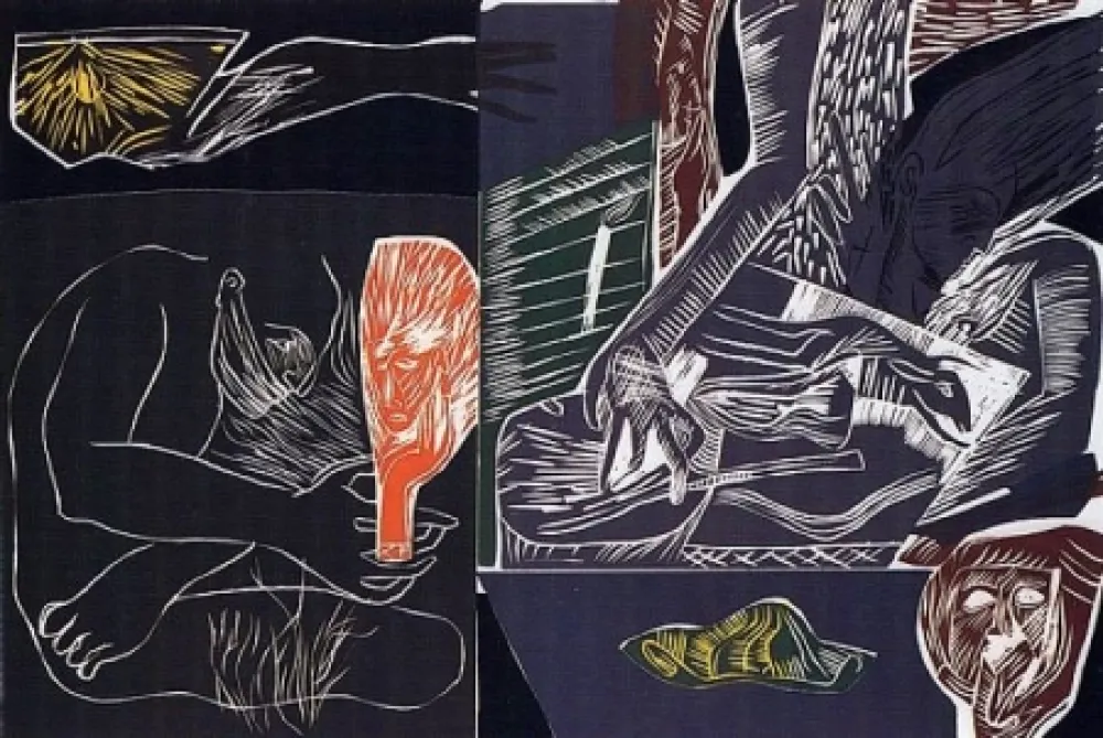 油毡版画 Paladino - Dedalus