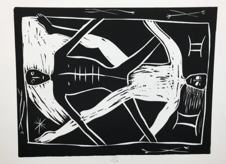 版画 Paladino - Gemelli