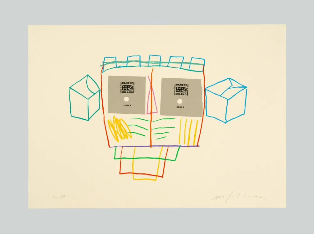 丝网印刷 Paladino - I volti