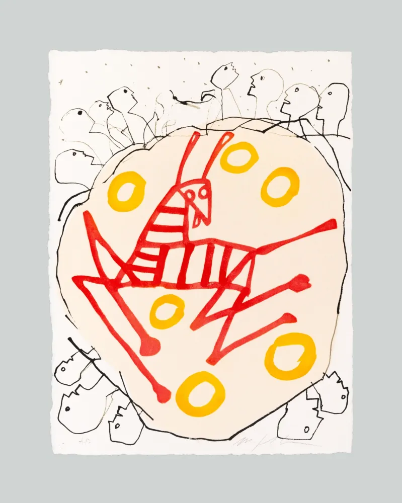 丝网印刷 Paladino - Pinocchio