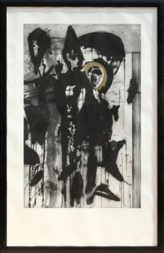 版画 Paladino - Poeta Occidentale - Triptych #2