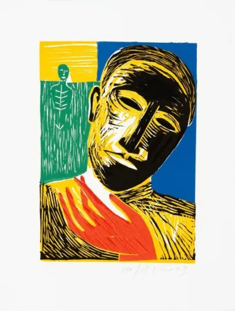 木刻 Paladino - Sans titre