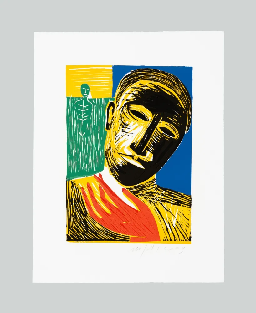 木刻 Paladino - Senza titolo