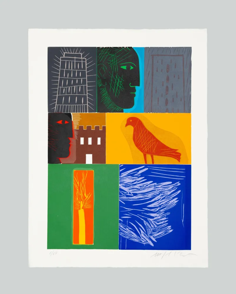 木刻 Paladino - Senza titolo