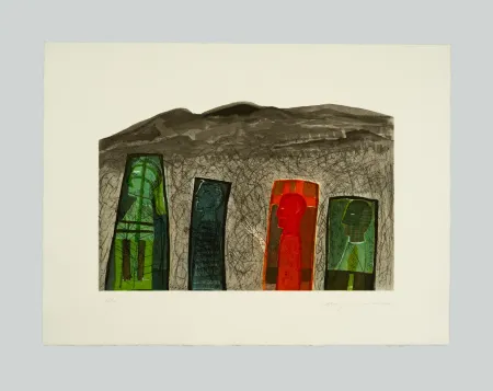 蚀刻飞尘法 Paladino - Sguardo a destra