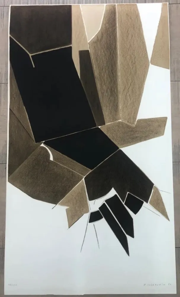 石版画 Palazuelo - Affiche A.L. Paris