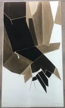 石版画 Palazuelo - Affiche A.L. Paris