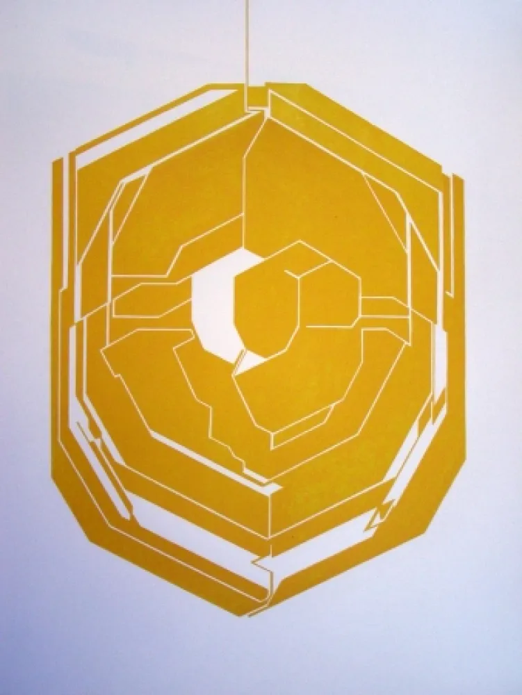 石版画 Palazuelo - S/T