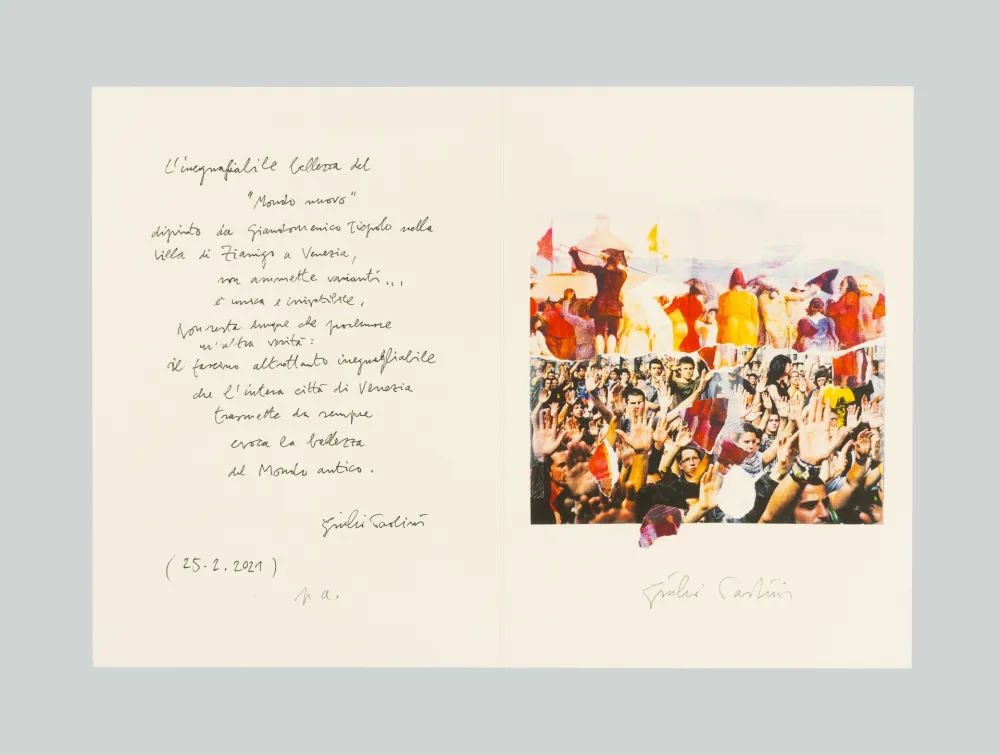 石版画 Paolini - Il nuovo come l'antico