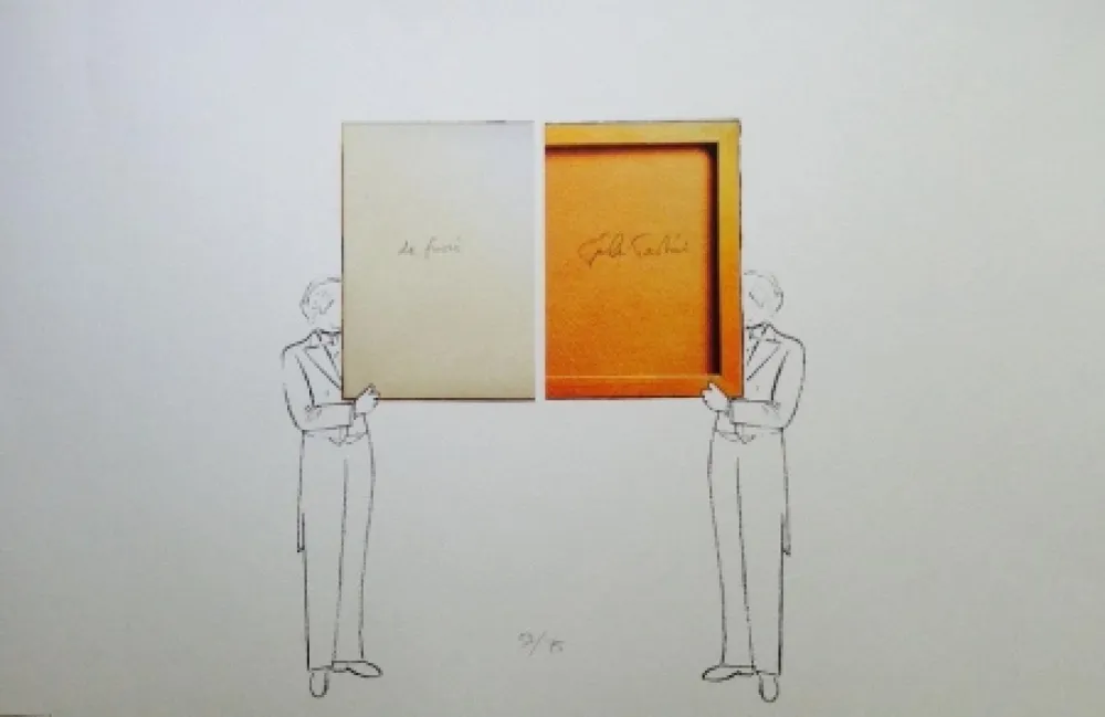 石版画 Paolini - Per un verso o per l'altro E altro ancora