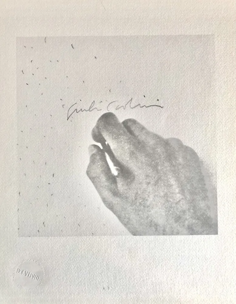 石版画 Paolini - Vedo (I see)