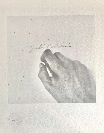 石版画 Paolini - Vedo (I see)