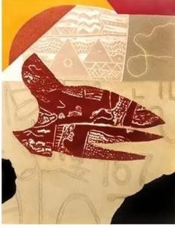 版画 Papart - Composition