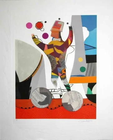 飞尘腐蚀法 Papart - L'acrobate