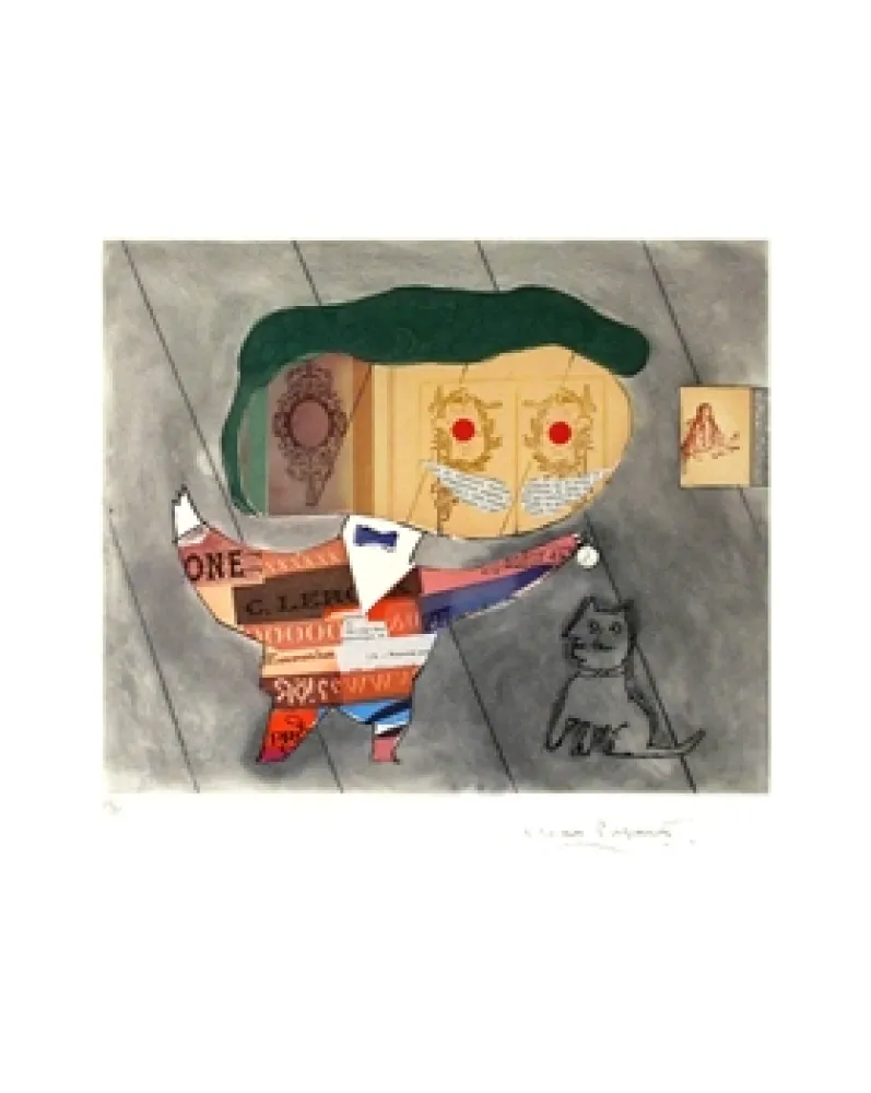 蚀刻飞尘法 Papart - Sans titre