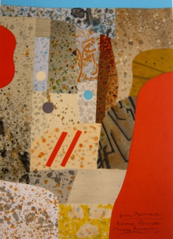 石版画 Papart - Sans titre