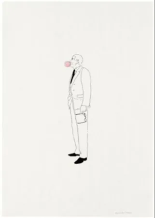 石版画 Paris - Chicle bomba