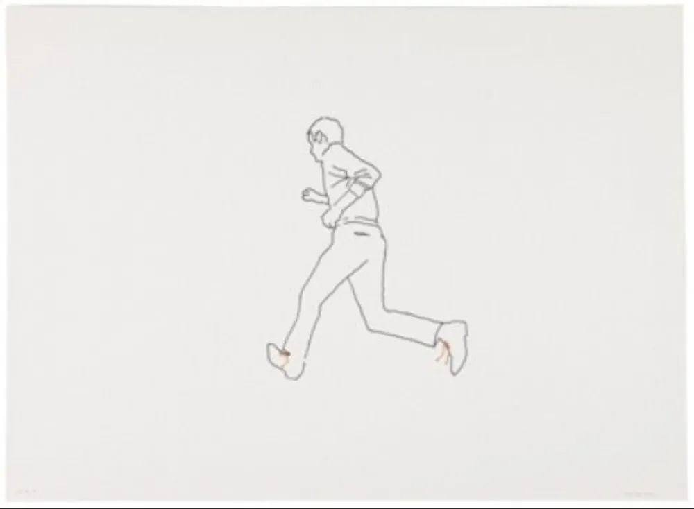 石版画 Paris - Movimiento afectado 4