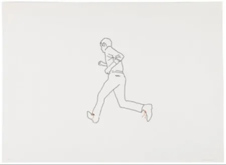 石版画 Paris - Movimiento afectado 4