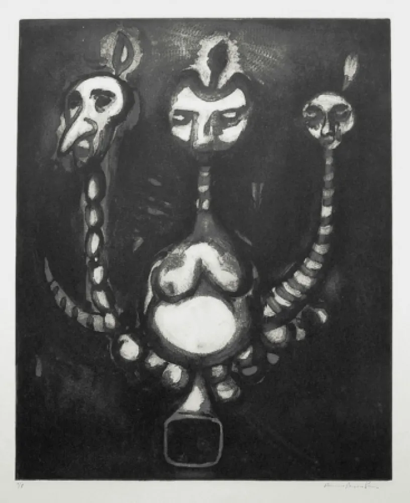 版画 Paris - Vigil