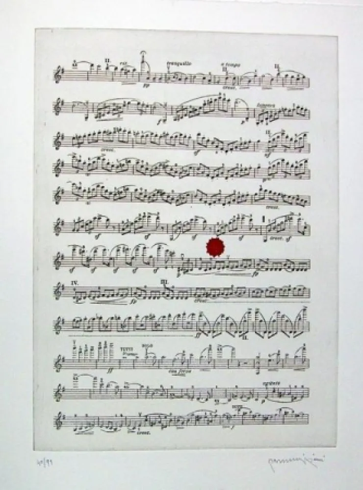 插图书 Parmiggiani - Israel. Three Poems