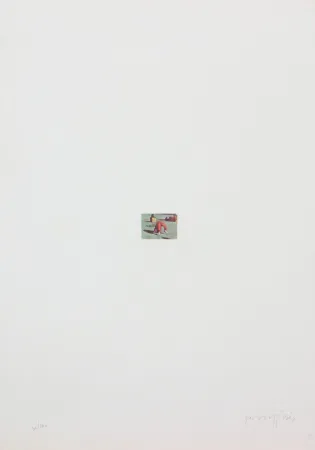 石版画 Parmiggiani - SENZA TITOLO