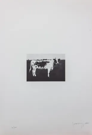 石版画 Parmiggiani - SENZA TITOLO