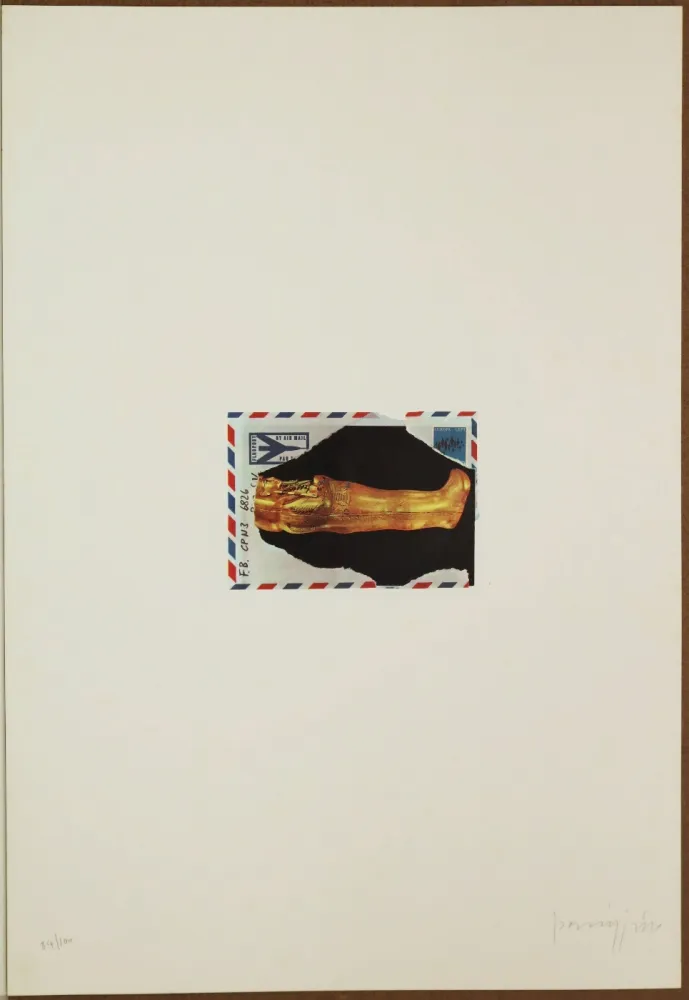 石版画 Parmiggiani - Senza titolo