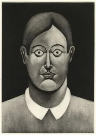 美柔汀铜版画 Party - Portrait
