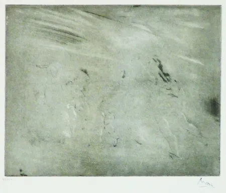 干刻版画 Pascin - Rêve / Dream