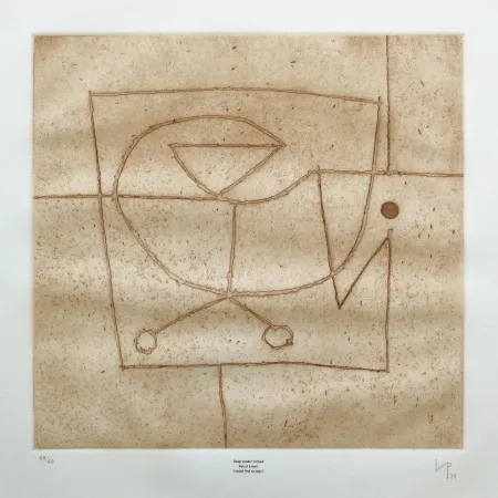 蚀刻版画 Pasmore - Deep inside I looked