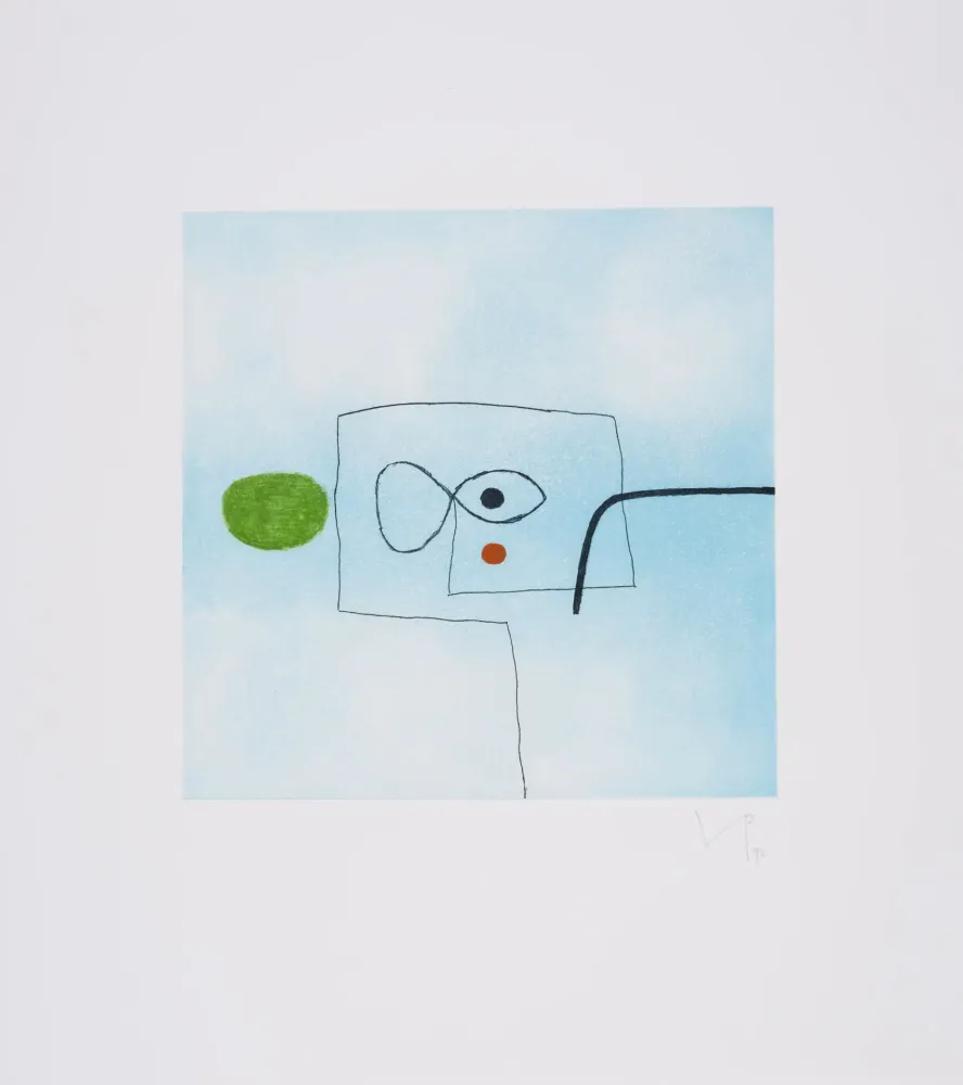 蚀刻飞尘法 Pasmore - Images on the Wall F, Edition A
