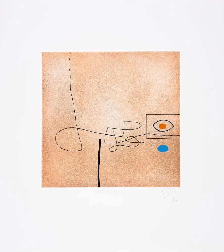 飞尘腐蚀法 Pasmore - Images on the Wall G, Edition B 