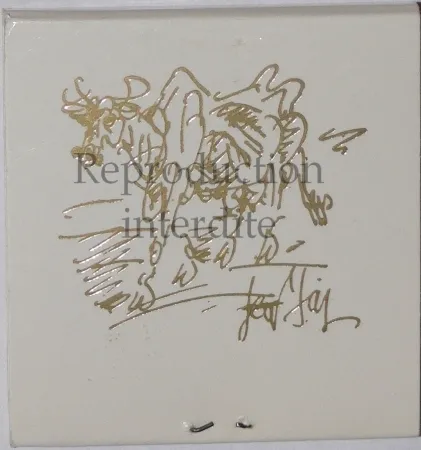 丝网印刷 Paul  - Allumettes personnelle de Gen Paul / Personal smatch boxes of Gen Paul