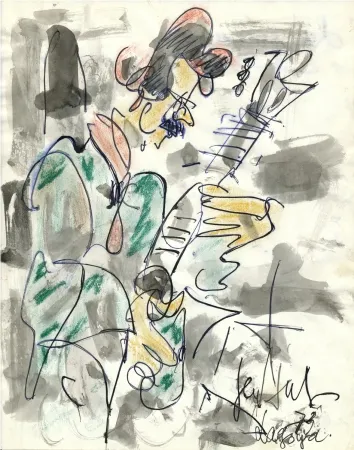 无技术 Paul  - Dessin Original / Original Drawing - ALEXANDRE LAGOYA - Portrait