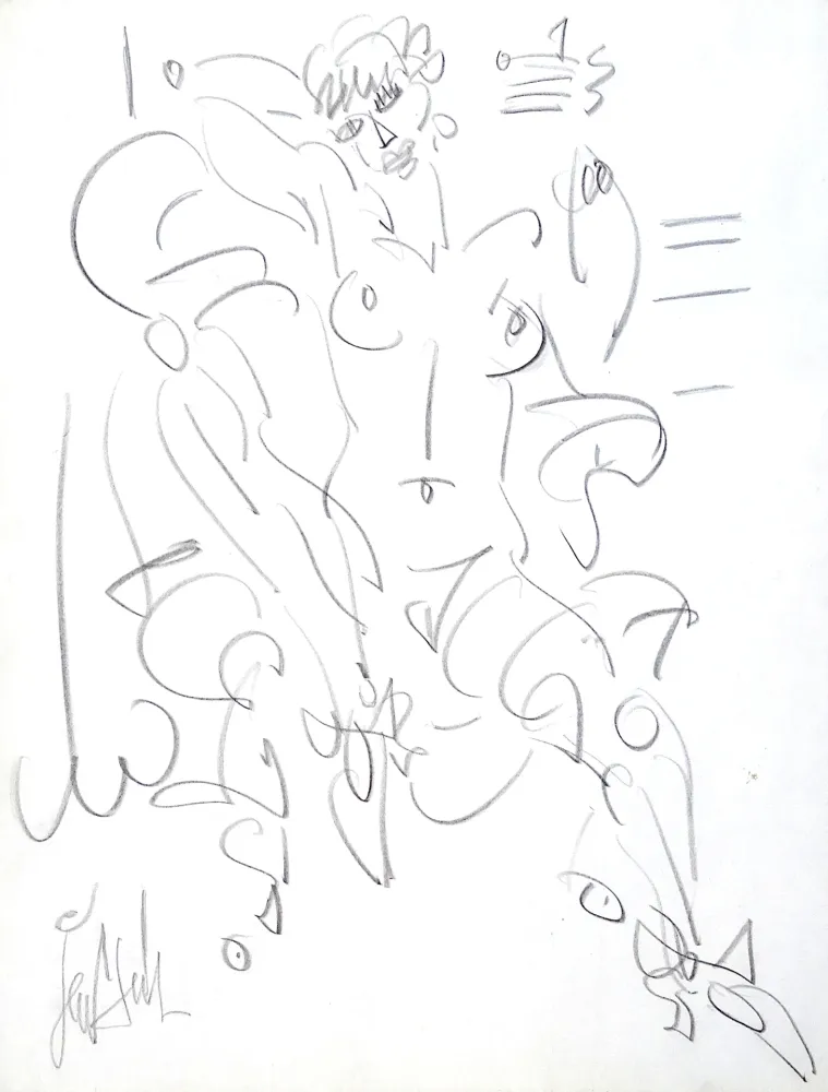 无技术 Paul  - Femme nue assise