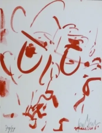 石版画 Paul  - François Mauriac