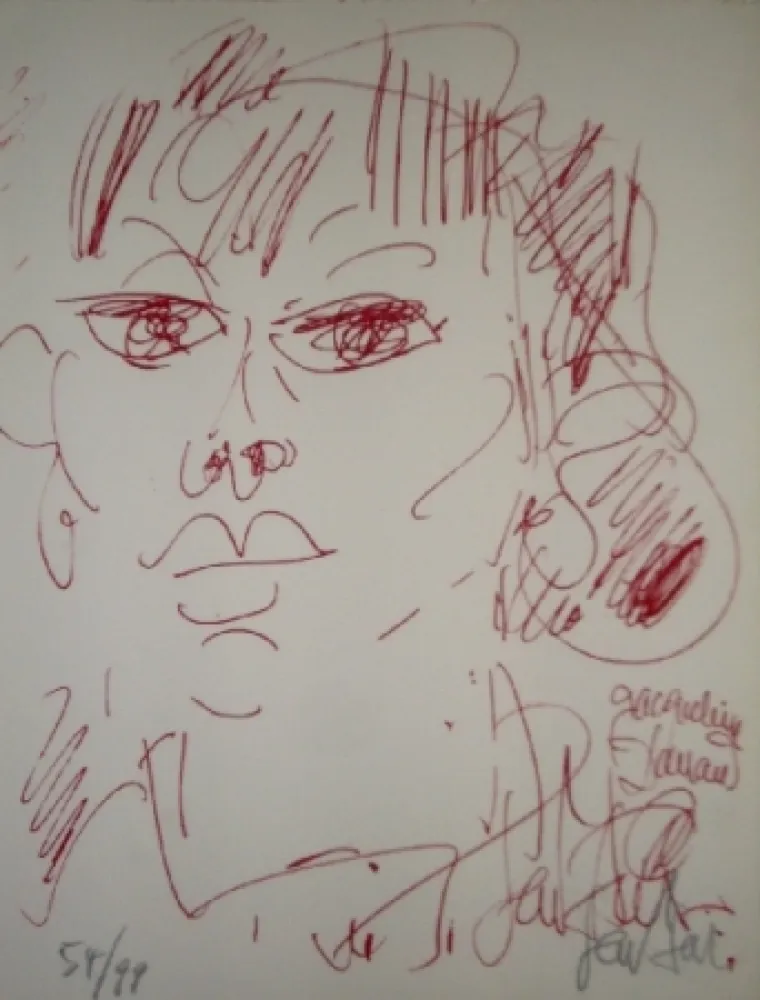 石版画 Paul  - Jacqueline Danan